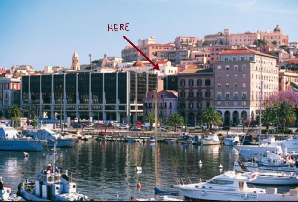 Appartamento Di Fronte Al Porto Turistico กาญารี ภายนอก รูปภาพ